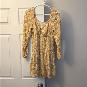Floral Yellow Dress